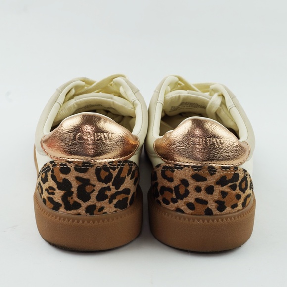 JCREW Size 7 City Tour Sneakers Leopard $118 CC675 - Picture 6 of 9